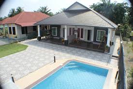 This villa is fitted with 7. Bungalow Homestay With Swimming Pool In Selangor 2019 C Letsgoholiday My