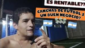 CUANTO SE GANA con una CANCHA de FUTBOL 5 ? en ARGENTINA , es rentable ? mí  experiencia ‍♂️