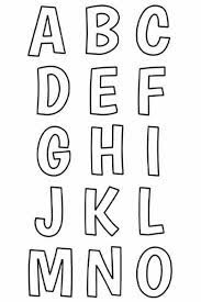 Letter a print out large size alphabet letter printable letters. Printable Free Alphabet Templates