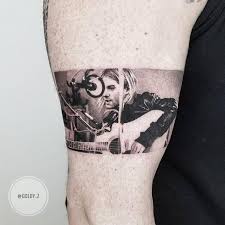 Check spelling or type a new query. Arm Portrait Dotwork Kurt Kobain Tattoo By Dot Ink Group