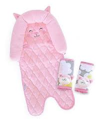 Pink Cat Car Seat Head Support Strap Cover Set Car Seats Baby Car Seats Infant Car Seat Cover