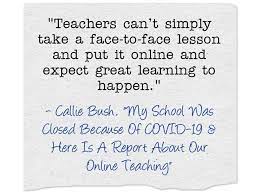 Inspirational quotes for language learners. Guest Post My School Was Closed Because Of Covid 19 Here Is A Report About Our Online Teaching Larry Ferlazzo S Websites Of The Day