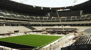 People who need assistance or children under age 18 may be accompanied by one additional person into the stadium. Video Boards Turf Installed Inside Allegiant Stadium