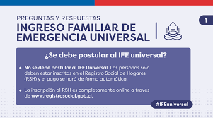 Cómo postular al bono ife universal. Gobierno De Chile On Twitter Se Debe Postular Al Ifeuniversal Quienes Seran Los Beneficiarios A Continuacion Te Contamos Detalles Sobre El Proyecto De Ley Anunciado Ayer El Cual Beneficiara A Miles