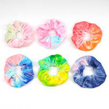 You know those tights that have a run in them so you are going to throw i've never found a hair tie that size that always worked for me so i went back to scrunchies last year and haven't looked back. Rainbow Soft Velvet Scrunchies Tie Dye Hair Ring Girl Hair Bands Scrunchies Ponytail Headband Girl Holder Rope Hair Accessories Buy At The Price Of 1 07 In Aliexpress Com Imall Com