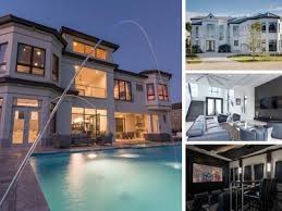 Infinity Pool 11 Bdrm Oasis With Golf Views At Reunion Reunion Vacation Home Mansions Luxury Pools