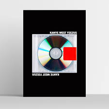 United states, united kingdom, france: A3 Print Kanye West Yeezus Album Cover Print Depop
