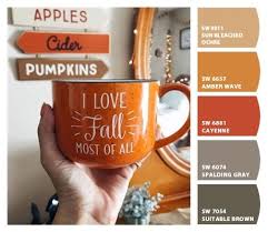 They are popular and tend to go well with most floors and most furniture. Paint Colors From Colorsnap By Sherwin Williams Orange Paint Color Sherwin Williams Orange Front Doors Burnt Orange Paint