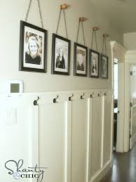 10 Inspired Ways To Deck Out A Hallway Home Diy Hallway Decorating Diy Wall Art