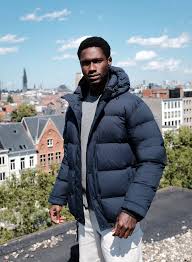 Mr Super Puff Mens Puffer Jacket Streetwear Men Outfits Winter Fashion Hats