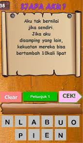 Bacalah pengalaman udin di bawah ini! Tebak Siapa Aku For Android Apk Download