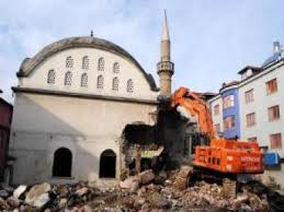 Kara yolu ile zonguldak'a ulaşım. 67 Yillik Cami Yikildi