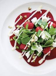 Carpaccio De Betterave Au Fromage De Chevre Ricardo Recipe Healthy Meals To Cook Fancy Salads Recipes