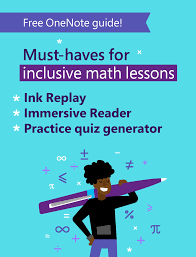All In One Guide To Math Tools In Onenote Math Tools Math Lessons Student Reading