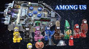 This is me creating a lego space ship out of random lego pieces please watch. Lego Ideas Among Us Spaceship The Skeld
