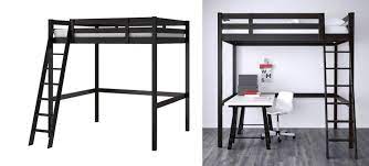 Also use a large toybox fro drawer instead of second bed. From Stora Loft Bed To Double Bunk Bed For 4 Ikea Hackers