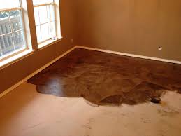 Diy Paper Bag Floors That Look Like Stained Concrete Diy Stained Concrete Floors Brown Paper Bag Floor Diy Concrete Stain