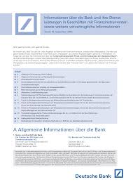 Die deutsche bank ist ein finanzinstitut. Https S3 Eu Central 1 Amazonaws Com Static Liqid De Documents Wealth Einzeldepot Db Informationen Ueber Die Bank Pdf