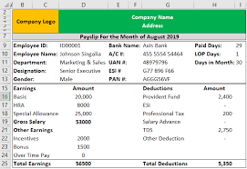 Free sample payslip templates can be downloaded here. Payslip Template In Excel Build A Free Excel Payslip Template
