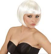 Atosa Verkleedpruik voor dames half lang haar