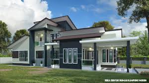 Rumah kampung sederhana desainrumahid com sumber : Rumah Banglo Kampung