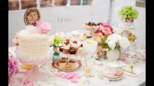 kitchen tea party themed decorating