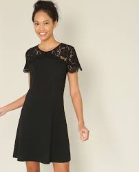 Découvrez nos prix bas robe dos dentelle et bénéficiez de 5% minimum remboursés sur votre achat. Robe Dentelle Noir 780861899a08 Pimkie