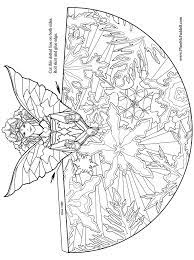 Why not go for a tree that's pink, red, turquoise or even black? Fairy Princess Coloring And Craft Page Fairy Coloring Pages Fairy Coloring Christmas Coloring Pages