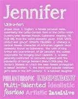 Famiℓy Fᗩᗰꭵլꮍ ᗰᗩեեꮛᖇտ Pinterest Names With Meaning Meant To Be Jennifer