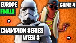 Now that we the third fortnite world cup duos qualifiers have passed, a huge increase happened in the number of duos competing for their share … Fortnite Fncs Week 3 Eu Final Game 4 Highlights Fncs Squads Fortnite Game 4 Squad