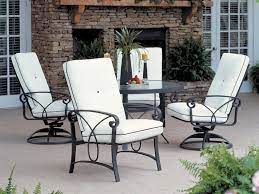 Winston Palazzo Cushion Cast Aluminum Dining Set Cast Aluminum Patio Furniture Aluminum Patio Furniture Comfortable Patio Furniture