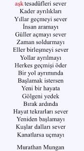 Murathan Mungan Ask Tesadufleri Sever Words Math Math Equations