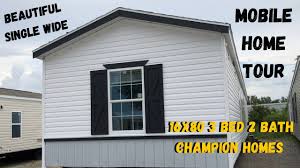 Parking is free for guests. Mobile Home Beautiful Single Wide 16x80 3 Bed 2 Bath Champion Homes Mobile Home Masters Youtube