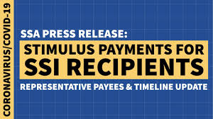 Stimulus Payments For Ssi With Representative Payees Youtube