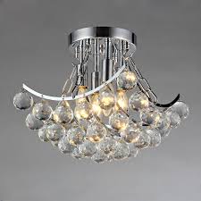 Semi flush mounts are lights that have a few inches' spaces from the ceiling. Modern Indoor Lighting Crystal Ball Ceiling Lamp Crystal Semi Flush Mount Hotel Room Kitchen Crystal Ceiling Lamp Lights Buy Crystal Pendant Ceiling Lights Ceiling Light Pendant Crystal Chrome And Crystal Light Product On