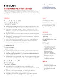 Bad data analyst resume summary. Kubernetes Devops Engineer Resume Example For 2021 Resume Worded Resume Worded