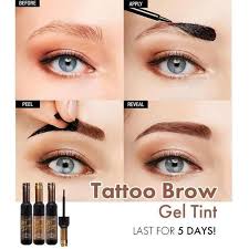 Make Your Eyebrows Fabulous With 5 Days Eyebrow Gel Tint Kit Beautiful Eyebrows Without The Hassle Of Contin Brow Gel Best Eyebrow Products Tinted Eyebrow Gel