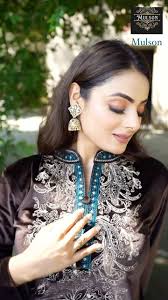 Welcome to the world of fashion! 🌟, Mulson presents the latest Design of  the Day:, ✨ Beautiful Velvet Three-Piece Ethnic Suit ✨, Paired with a  stunning contrast dupatta, available in sizes M to XXL., ...