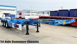 Tri Axle 40 Ft Skeleton Trailer