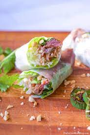 Bring water to a boil and then lower. Vietnamese Spring Rolls With Bbq Pork The Soccer Mom Blog