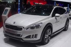 Driver only and the fuel tank full) in ideal conditions. 2011 Peugeot 508 Rxh 2 0 Hdi 200 Ps Hybrid4 Egs6 Technische Daten Verbrauch Spezifikationen Masse