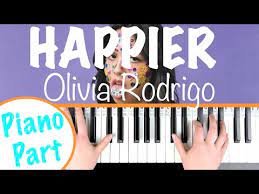 Happier olivia rodrigo lyrics chords piano. How To Play Happier Olivia Rodrigo Easy Piano Tutorial Piano Part Chords Youtube