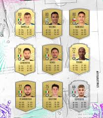 Fut 18 » squad building challenges » buffon. Fifa 21 Inter Ratings Fifautita Com