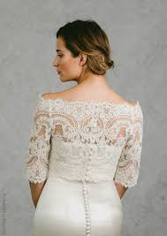Bianca Off The Shoulder French Lace Bolero With Button Back Wrap Wedding Dress Lace Jacket Wedding Wedding Dress Topper