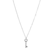Fossil Jewellery Sterling Silver Sterling Key Necklace Love This Small Delicate Key