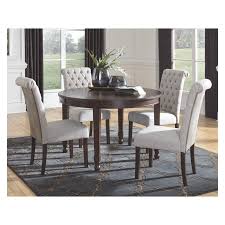Dining chairs set of 2 upholstered contemporary kitchen chair furniture wood. D677 35 Ashley Furniture Adinton Oval Dining Extension Table