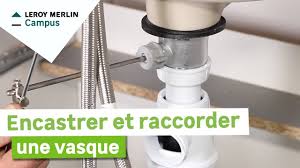Comment Encastrer Et Raccorder Une Vasque Leroy Merlin Youtube