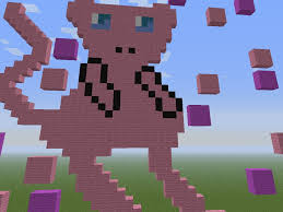 Pixel Art Mew Minecraft Map Pokemon | minecraft pixel art.