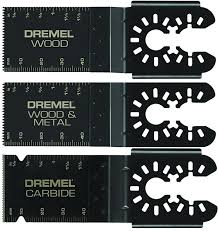 new dremel universal oscillating multi tool blades have a