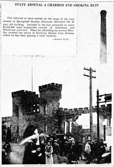 Arson At The Arsenal: How A Small Boy Caused One Of Springfield's Biggest Fires | RiverBender.com